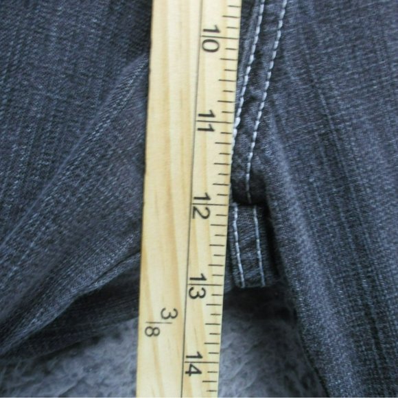 Southpole Shorts Mens 34 Black Hi Rise Y2K Skater 90's Grunge Baggy Streetwear - Picture 6 of 14